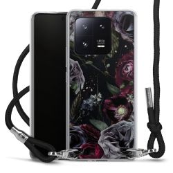 Carry Case Transparent Fabric black/silver