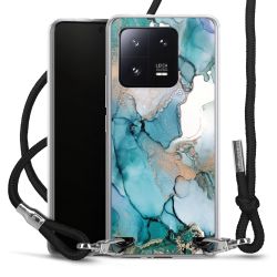 Carry Case Transparent Fabric black/silver