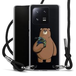 Carry Case Stoff schwarz/silber