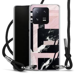 Carry Case Transparent Fabric black/silver