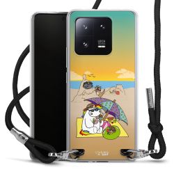 Carry Case Stoff schwarz/silber