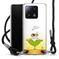 Carry Case Stoff schwarz/silber