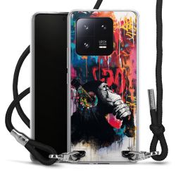 Carry Case Fabric black/silver