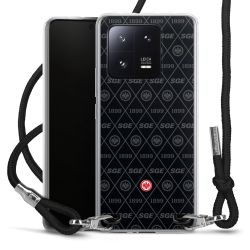 Carry Case Stoff schwarz/silber