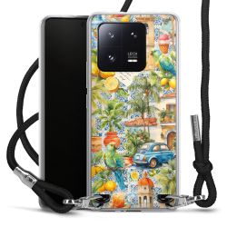 Carry Case Stoff schwarz/silber