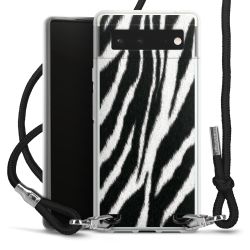 Carry Case Transparent Fabric black/silver