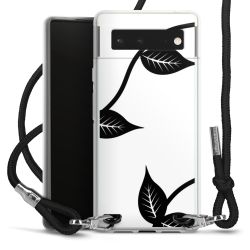 Carry Case Transparent Fabric black/silver