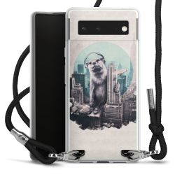 Carry Case Transparent Fabric black/silver