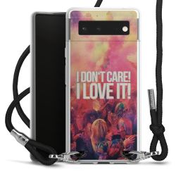 Carry Case Transparent Fabric black/silver