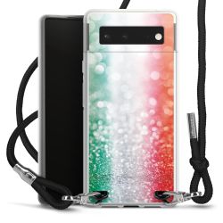 Carry Case Transparent Fabric black/silver