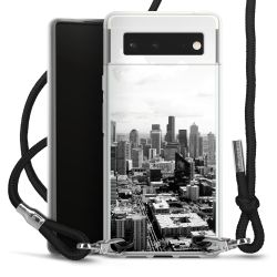 Carry Case Transparent Fabric black/silver