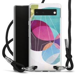 Carry Case Transparent Fabric black/silver