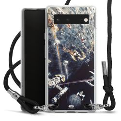 Carry Case Transparent Fabric black/silver