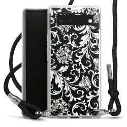 Carry Case Transparent Fabric black/silver