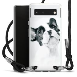 Carry Case Transparent Fabric black/silver