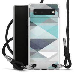 Carry Case Transparent Fabric black/silver