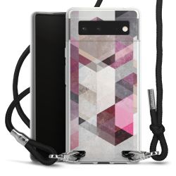 Carry Case Transparent Fabric black/silver