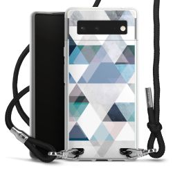 Carry Case Transparent Fabric black/silver