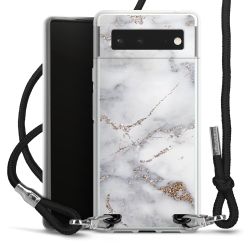 Carry Case Transparent Fabric black/silver