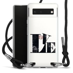 Carry Case Transparent Fabric black/silver