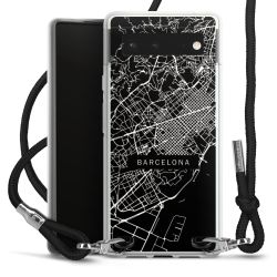 Carry Case Transparent Fabric black/silver