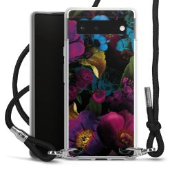 Carry Case Transparent Fabric black/silver