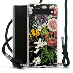 Carry Case Transparent Fabric black/silver