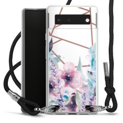 Carry Case Transparent Fabric black/silver