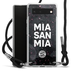 Carry Case Transparent Fabric black/silver