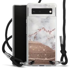 Carry Case Transparent Fabric black/silver