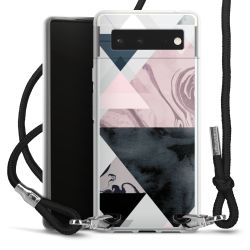 Carry Case Transparent Fabric black/silver