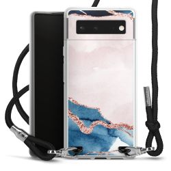 Carry Case Transparent Fabric black/silver