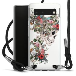 Carry Case Transparent Fabric black/silver