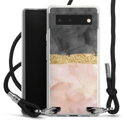 Carry Case Transparent Fabric black/silver