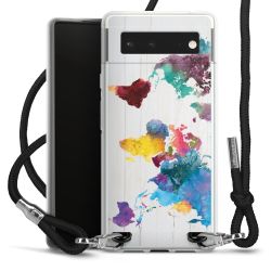 Carry Case Transparent Fabric black/silver