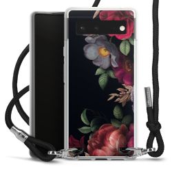 Carry Case Transparent Fabric black/silver