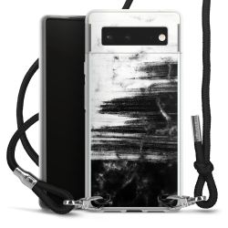 Carry Case Transparent Fabric black/silver