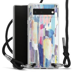 Carry Case Transparent Fabric black/silver