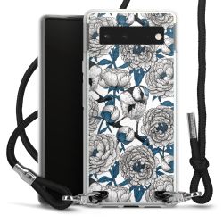 Carry Case Transparent Fabric black/silver