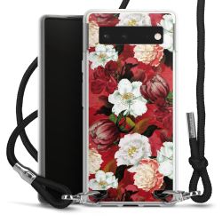 Carry Case Transparent Fabric black/silver