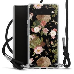 Carry Case Transparent Fabric black/silver