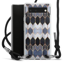 Carry Case Transparent Fabric black/silver