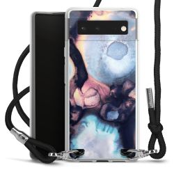 Carry Case Transparent Fabric black/silver