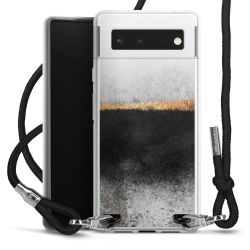 Carry Case Transparent Fabric black/silver