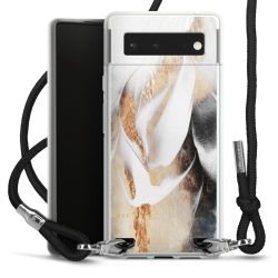 Carry Case Transparent Fabric black/silver