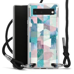 Carry Case Transparent Fabric black/silver