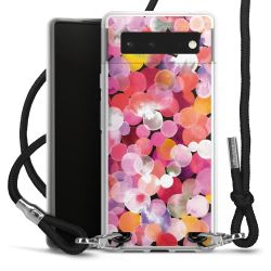 Carry Case Transparent Fabric black/silver