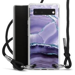 Carry Case Transparent Fabric black/silver