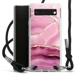 Carry Case Transparent Fabric black/silver