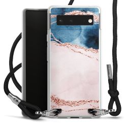 Carry Case Transparent Fabric black/silver